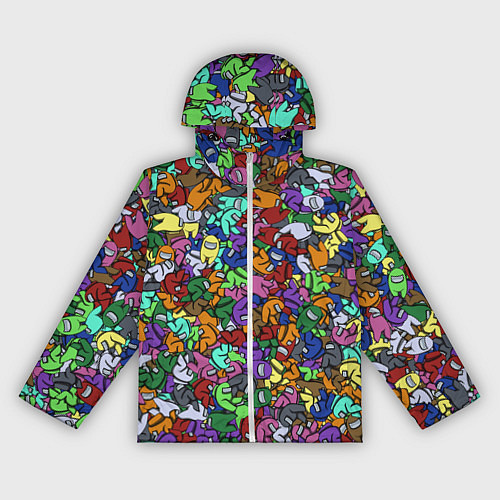 Женская ветровка Among Us Overload / 3D-Белый – фото 1