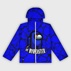 Ветровка с капюшоном женская AMONG US, цвет: 3D-белый