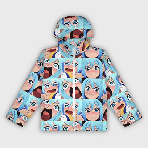Женская ветровка Аква Коносуба Aqua Konosuba / 3D-Белый – фото 1