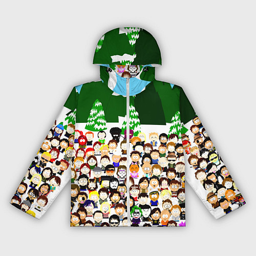 Женская ветровка Южный Парк South Park / 3D-Белый – фото 1