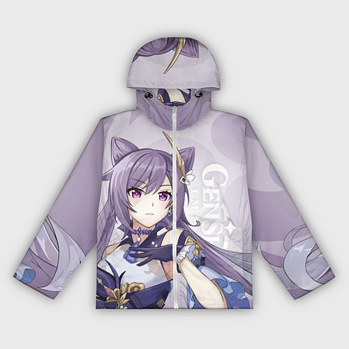 Женская ветровка GENSHIN IMPACT, КЭ ЦИН / 3D-Белый – фото 1