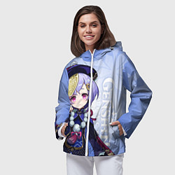 Ветровка с капюшоном женская GENSHIN IMPACT, ЦИ ЦИ,, цвет: 3D-белый — фото 2