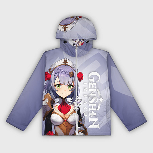 Женская ветровка GENSHIN IMPACT, НОЭЛЛЬ / 3D-Белый – фото 1
