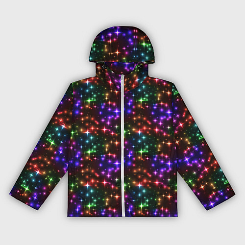 Женская ветровка Разноцветное Сияние / 3D-Белый – фото 1