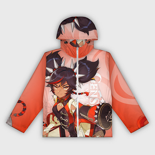 Женская ветровка GENSHIN IMPACT, СИНЬ ЯНЬ / 3D-Белый – фото 1