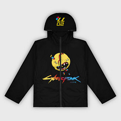 Ветровка с капюшоном женская Cyberpunk 2077, цвет: 3D-черный