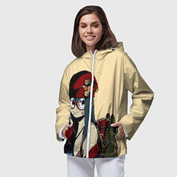 Ветровка с капюшоном женская Фроппи Моя геройская академия, цвет: 3D-белый — фото 2