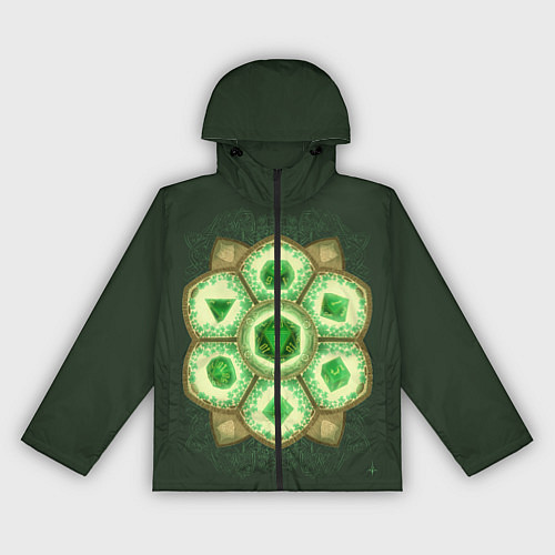 Женская ветровка DnD Dices: Clever / 3D-Черный – фото 1