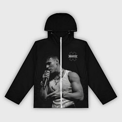 Ветровка с капюшоном женская NILETTO, цвет: 3D-белый