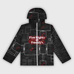 Ветровка с капюшоном женская Five Nights At Freddy, цвет: 3D-белый