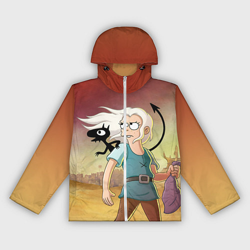 Женская ветровка Разочарование / 3D-Белый – фото 1