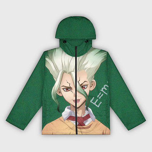 Женская ветровка Доктор Стоун / 3D-Черный – фото 1