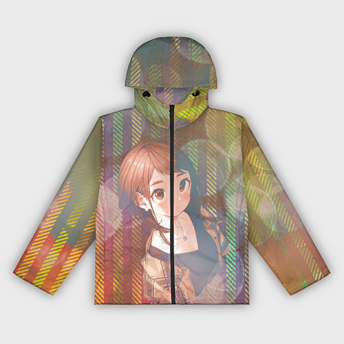 Женская ветровка Урарака Очако / 3D-Черный – фото 1