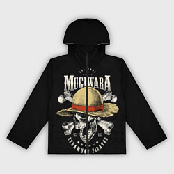 Ветровка с капюшоном женская MUGIWARA ONE PIECE, цвет: 3D-черный