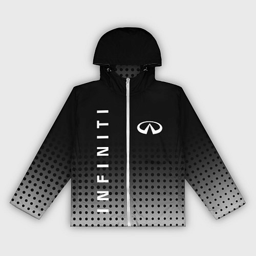 Женская ветровка Infiniti / 3D-Белый – фото 1