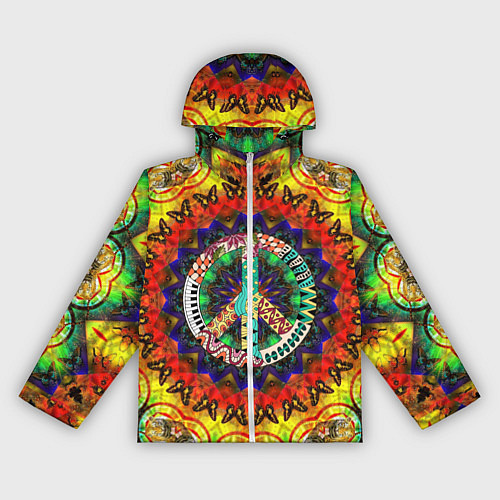 Женская ветровка Хиппи / 3D-Белый – фото 1