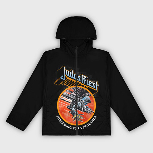 Женская ветровка Judas Priest / 3D-Черный – фото 1