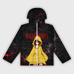 Ветровка с капюшоном женская Little Nightmares 2, цвет: 3D-белый