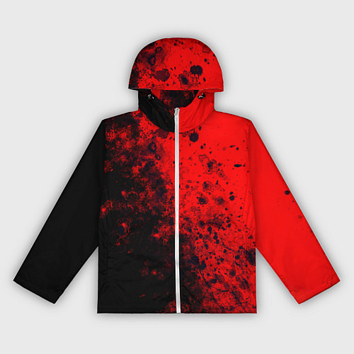 Женская ветровка Пятна Крови / 3D-Белый – фото 1