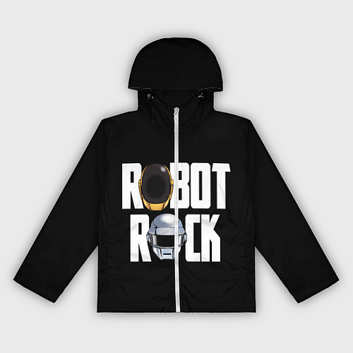 Женская ветровка Robot Rock / 3D-Белый – фото 1