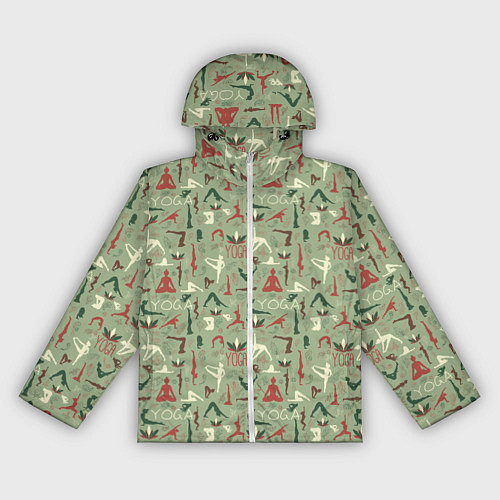 Женская ветровка Йога / 3D-Белый – фото 1