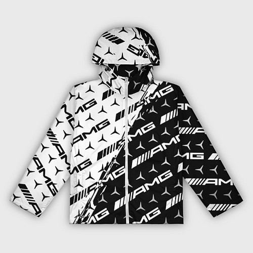 Женская ветровка MERCEDES BENZ AMG / 3D-Белый – фото 1