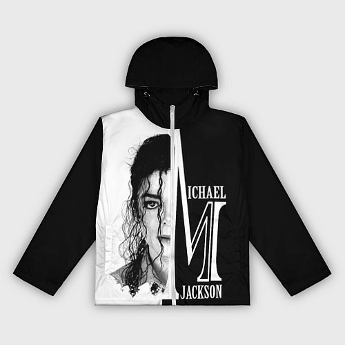 Женская ветровка Майкл Джексон / 3D-Белый – фото 1