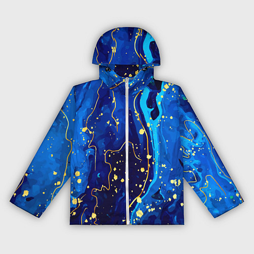 Женская ветровка СИНИЙ ГРАНИТ / 3D-Белый – фото 1