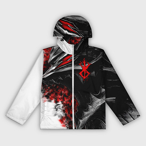 Женская ветровка BERSERK БЕРСЕРК / 3D-Белый – фото 1