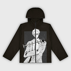 Ветровка с капюшоном женская Нанами Магическая Битва, цвет: 3D-черный