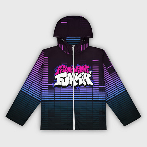 Женская ветровка Friday Night Funkin / 3D-Белый – фото 1