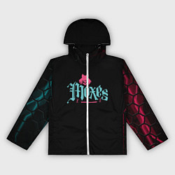 Ветровка с капюшоном женская Cyberpunk - Moxes, цвет: 3D-белый