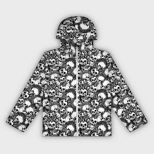 Женская ветровка Punks not Dead / 3D-Белый – фото 1