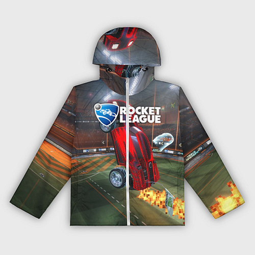 Женская ветровка Rocket League / 3D-Белый – фото 1