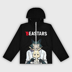 Ветровка с капюшоном женская Beastars Выдающиеся звери, цвет: 3D-белый