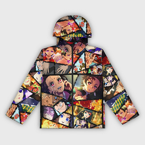 Женская ветровка КЛИНОК РАССЕКАЮЩИЙ ДЕМОНОВ / 3D-Черный – фото 1