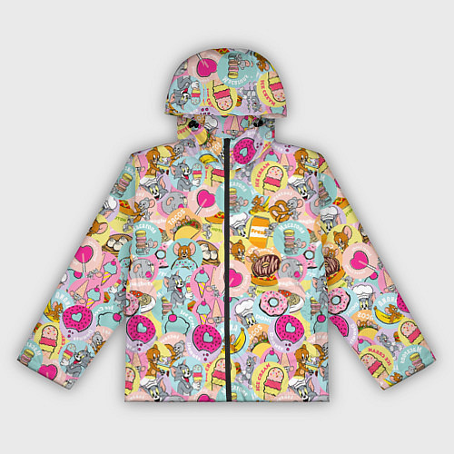 Женская ветровка Том и Джерри / 3D-Черный – фото 1