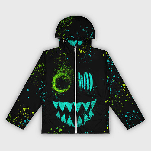 Женская ветровка Монстр / 3D-Белый – фото 1