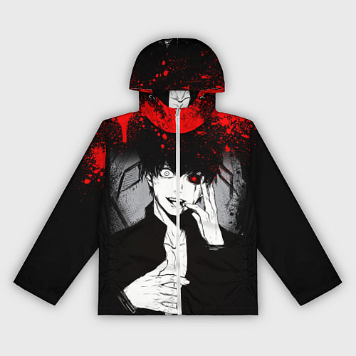 Женская ветровка ТОКИЙСКИЙ ГУЛЬ TOKYO GHOUL / 3D-Белый – фото 1