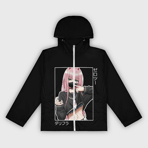 Женская ветровка Zero Two / 3D-Белый – фото 1