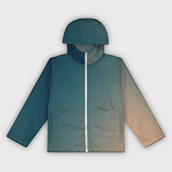 Ветровка с капюшоном женская Первые лучи солнца, цвет: 3D-белый