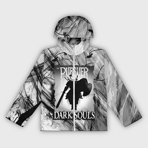 Женская ветровка DARK SOULS ТЁМНЫЙ МИР / 3D-Белый – фото 1