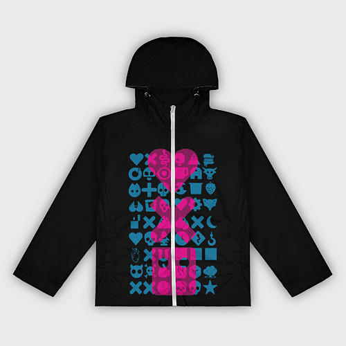 Женская ветровка Любовь Смерть Роботы / 3D-Белый – фото 1