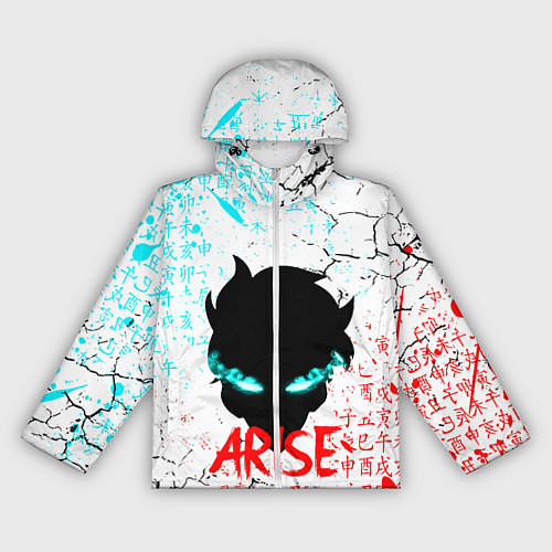 Женская ветровка СОН ДЖИН ВУ SOLO LEVELING / 3D-Белый – фото 1