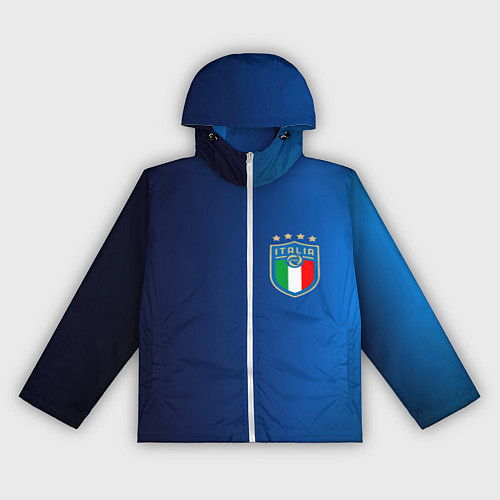 Женская ветровка Сборная Италии / 3D-Белый – фото 1