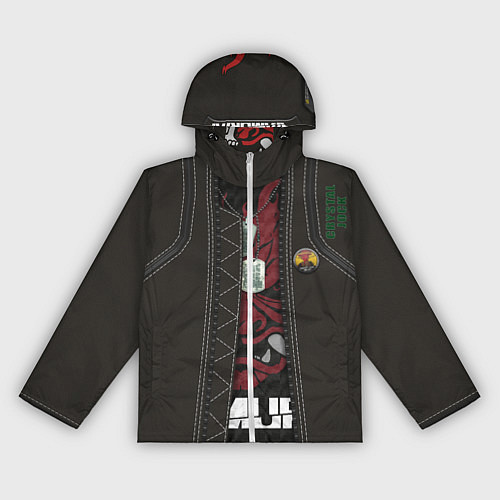 Женская ветровка Куртка Cyberpunk 2077 / 3D-Белый – фото 1