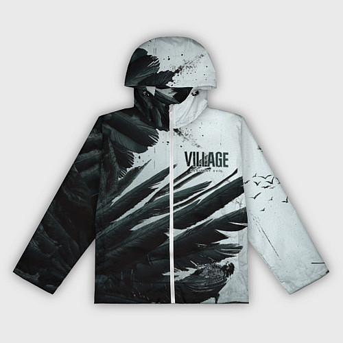 Женская ветровка Resident Evil Village крылья / 3D-Белый – фото 1