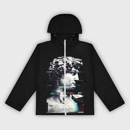 Женская ветровка David Glitch / 3D-Белый – фото 1