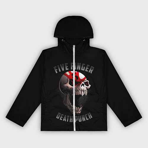 Женская ветровка Five Finger Death Punch 5FDP / 3D-Белый – фото 1