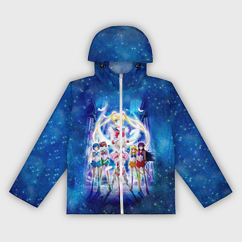 Женская ветровка Вечная Сейлор Мун Netflix 2021 / 3D-Белый – фото 1